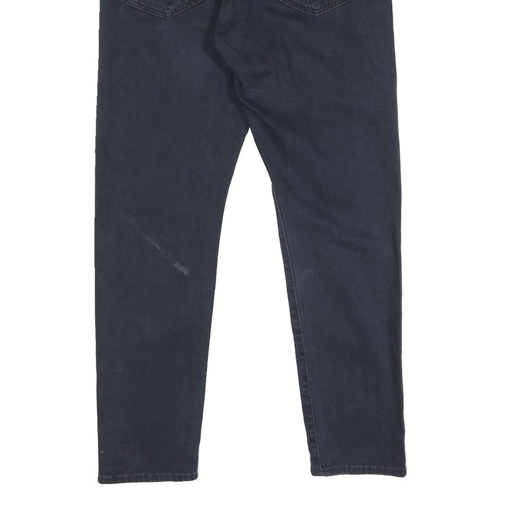 LEVI'S 512 Mens Jeans Blue Slim Skinny Denim W33 L30 Cotton Blend Zip