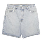 CALVIN KLEIN JEANS Mens Shorts Blue Denim XL W34 Casual Classic Cotton Blend