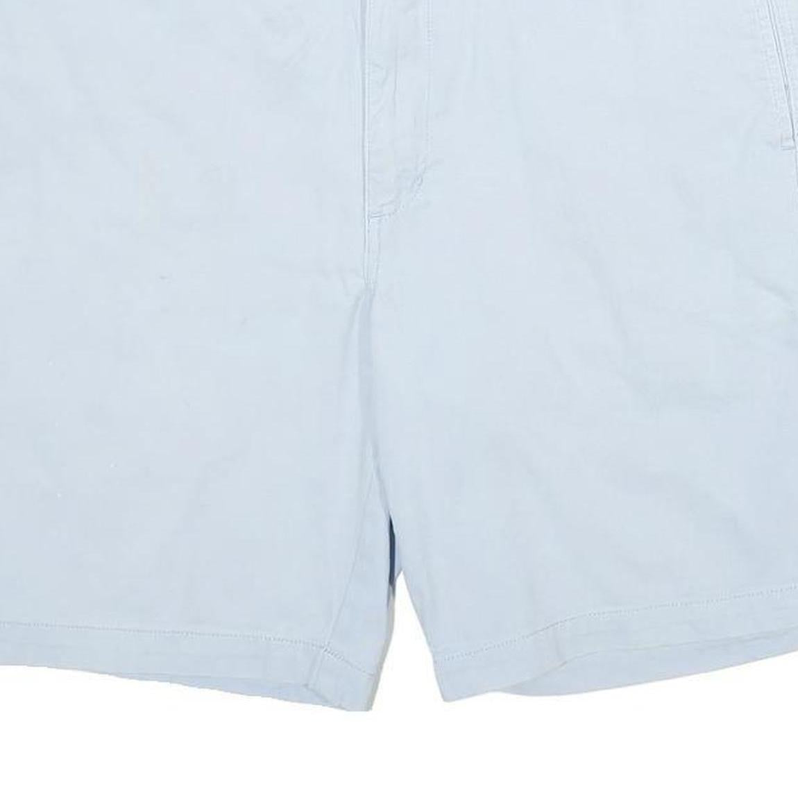 CHAPS Mens Shorts Blue Casual Plain M W32 Classic Cotton Summer