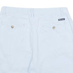 CHAPS Mens Shorts Blue Casual Plain M W32 Classic Cotton Summer
