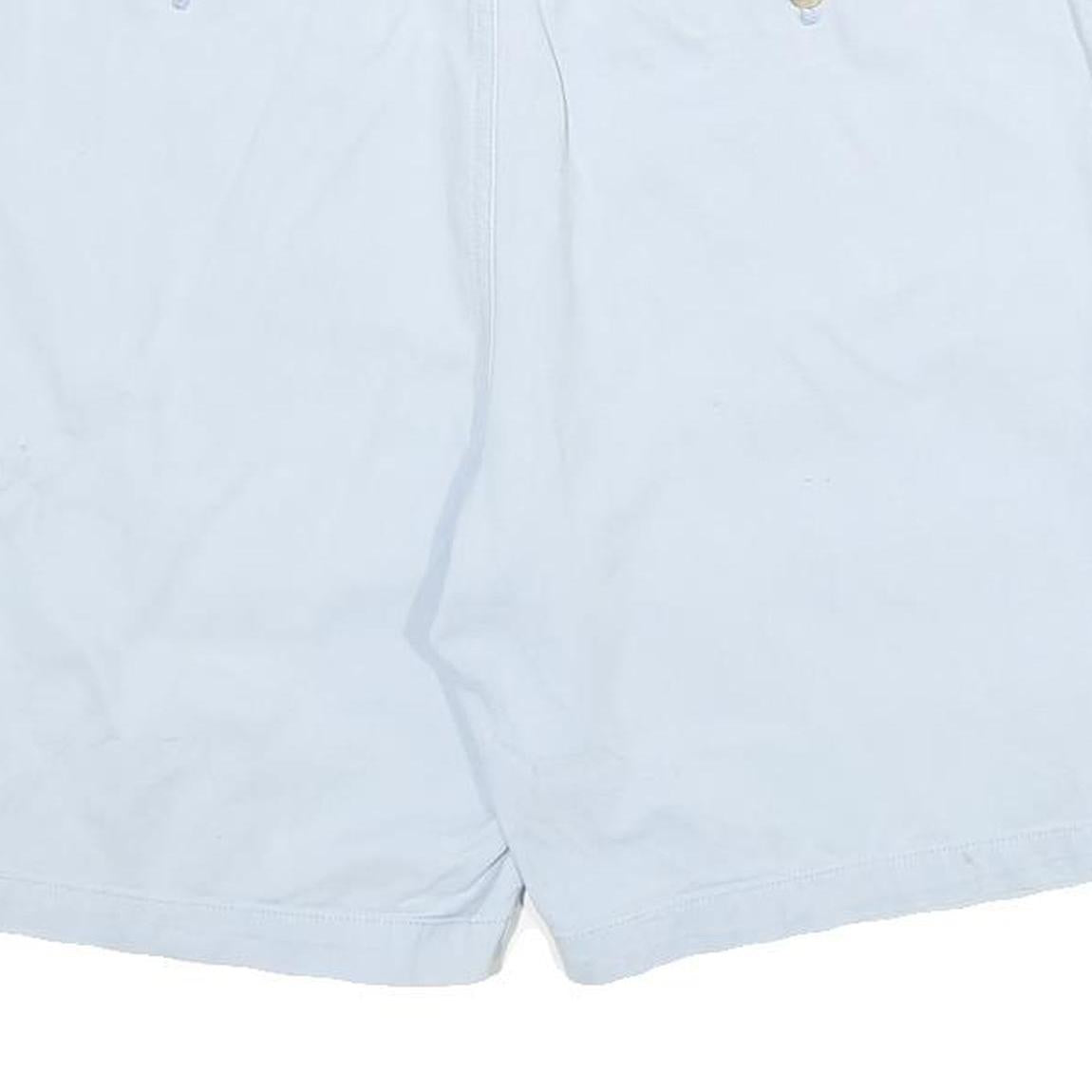 CHAPS Mens Shorts Blue Casual Plain M W32 Classic Cotton Summer