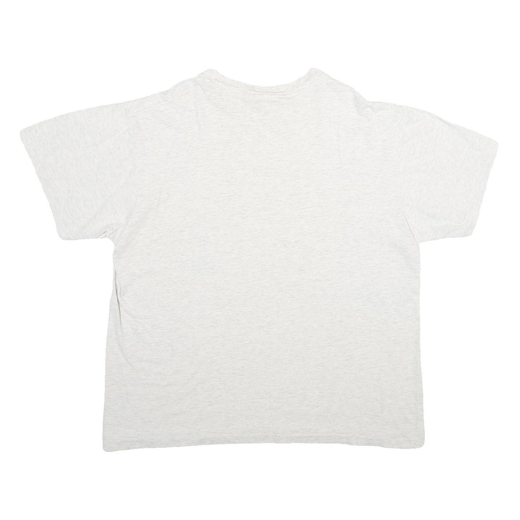 NORTHERN ELEMENTS Mens White Graphic T-Shirt XL Short Sleeve Crew Neck Casual