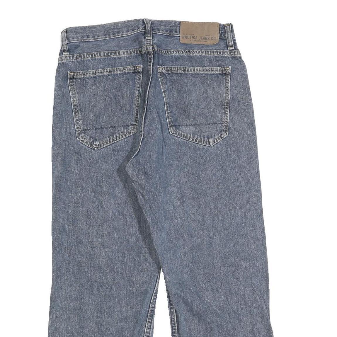 NAUTICA Mens Jeans Blue Regular Straight Denim Medium W30 L26 Classic Cotton