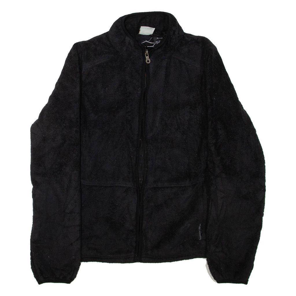 Womens Fleece Black High Neck L