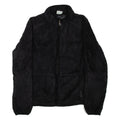 Womens Fleece Black High Neck L