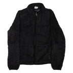 Womens Fleece Black High Neck L