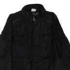 Womens Fleece Black High Neck L
