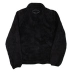 Womens Fleece Black High Neck L