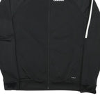 ADIDAS Mens Black Classic Zip Jacket XS Polyester Blend Plain Track Top