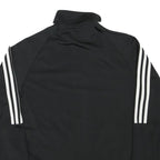ADIDAS Mens Black Classic Zip Jacket XS Polyester Blend Plain Track Top