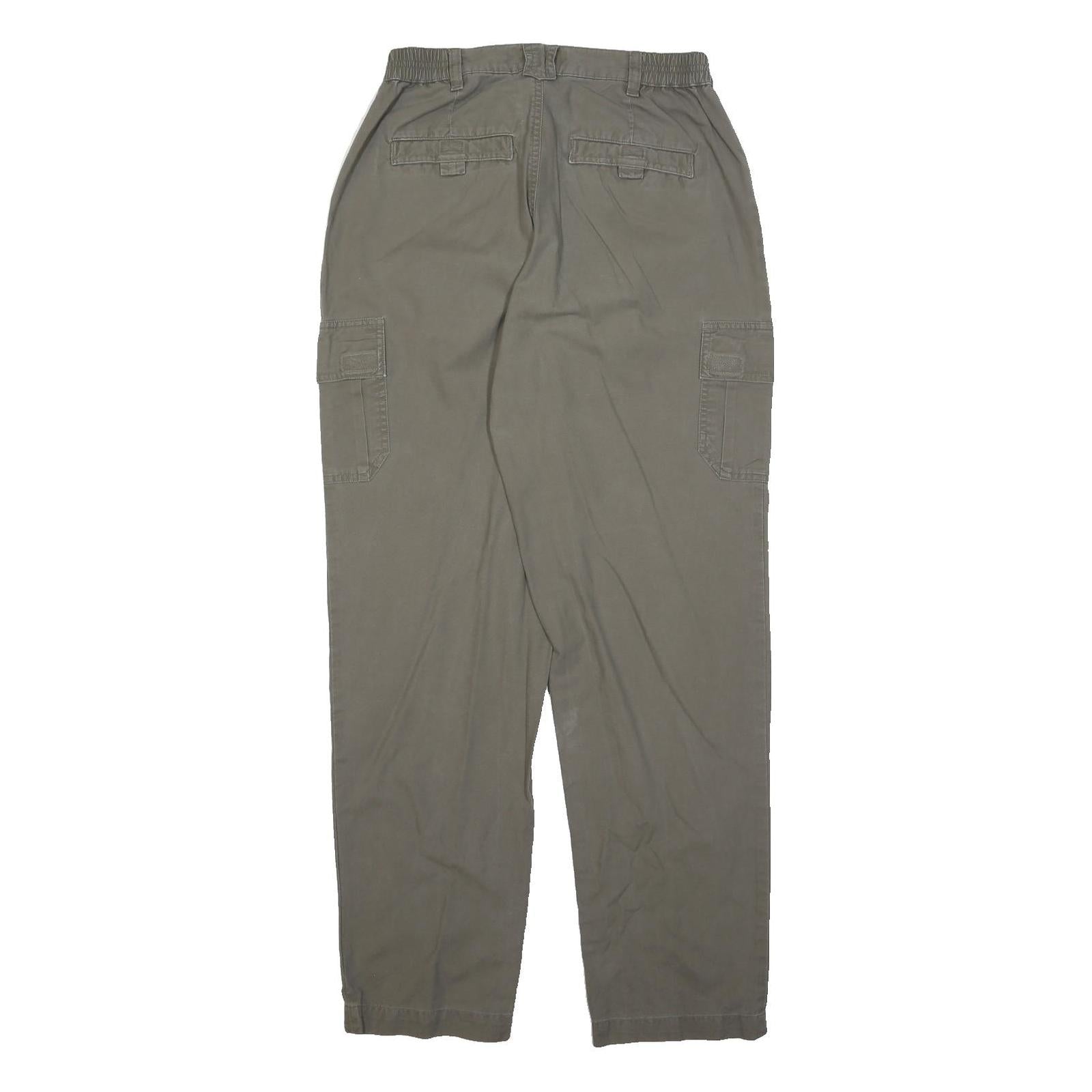 COLUMBIA Womens Cotton Blend Regular Straight Trousers W28 L31 Outdoor Cargo