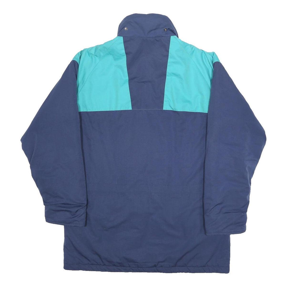 BERGHAUS Mens Blue & Green Outdoor Jacket XL Polyester Blend Woven Colourblock