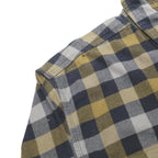 CARHARTT Mens Green & Black Check Shirt L Cotton Blend Casual Long Sleeve