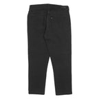 LEVI'S Womens Slim Black Denim Jeans Cotton Blend Zip W26 L23 Stylish Fit