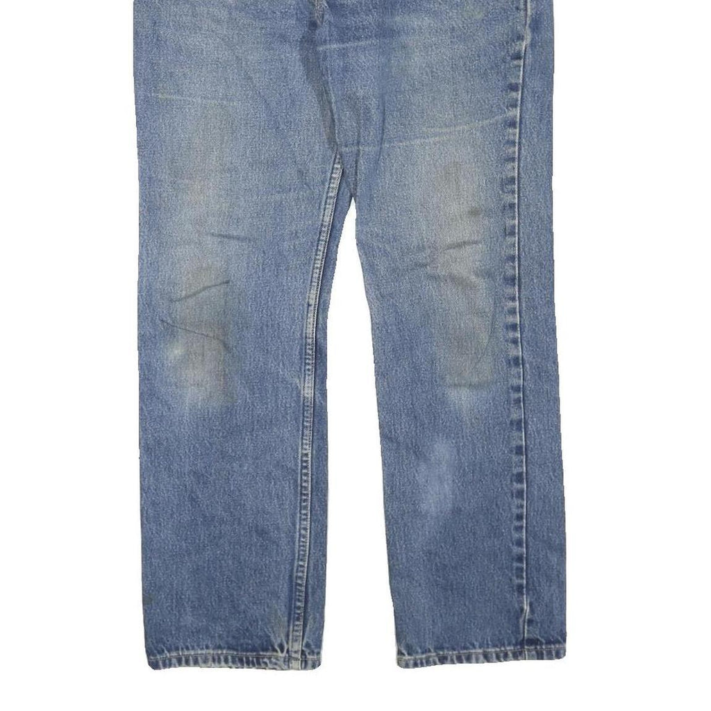 LEVI'S 581 06 Mens Jeans Blue Regular Straight Denim Medium W32 L30 Classic Fit