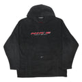 NIKE Mens Black Hoodie XL Polyester Blend Pullover Hooded Sweatshirt