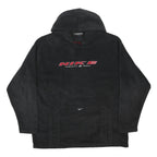 NIKE Mens Black Hoodie XL Polyester Blend Pullover Hooded Sweatshirt