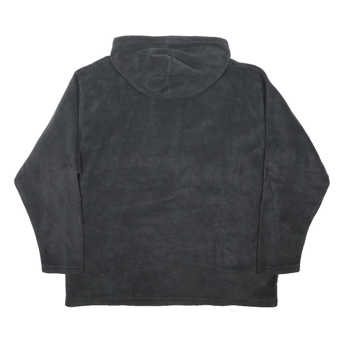 NIKE Mens Black Hoodie XL Polyester Blend Pullover Hooded Sweatshirt