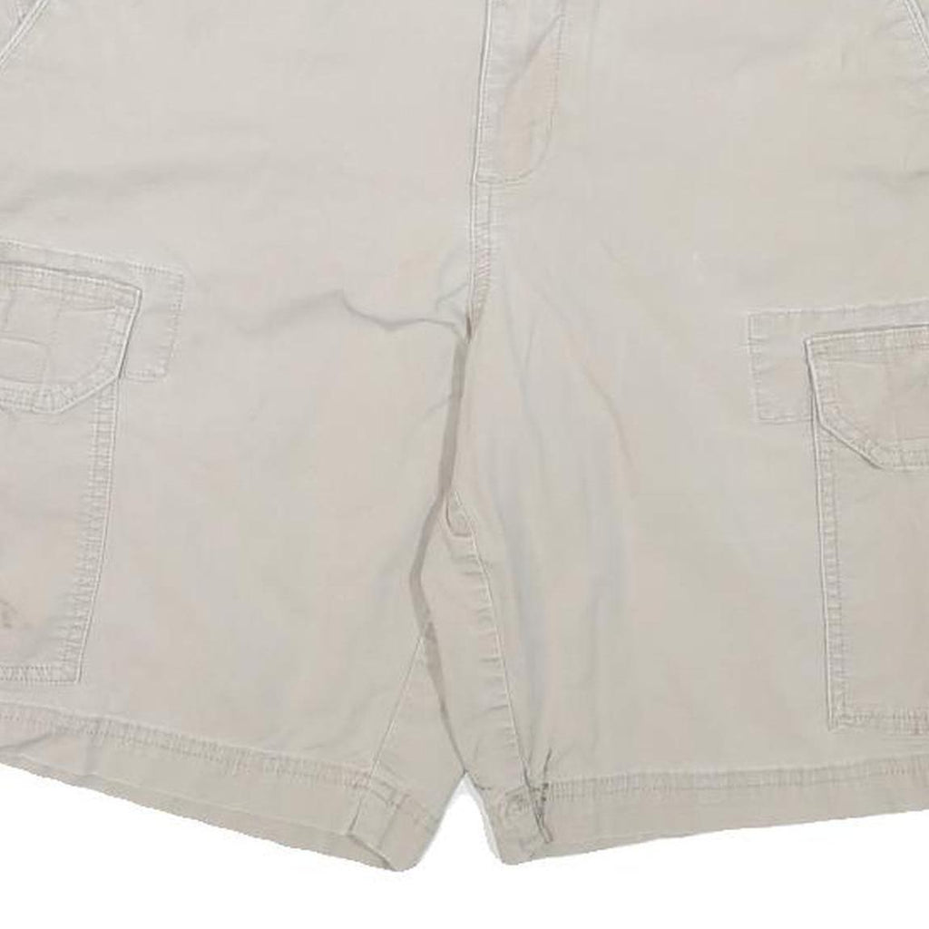 CHAPS Mens Shorts Beige Cargo L W34 Cotton Blend Comfortable Casual