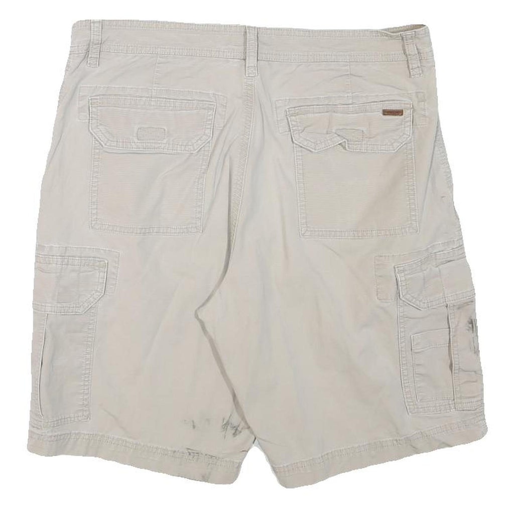 CHAPS Mens Shorts Beige Cargo L W34 Cotton Blend Comfortable Casual