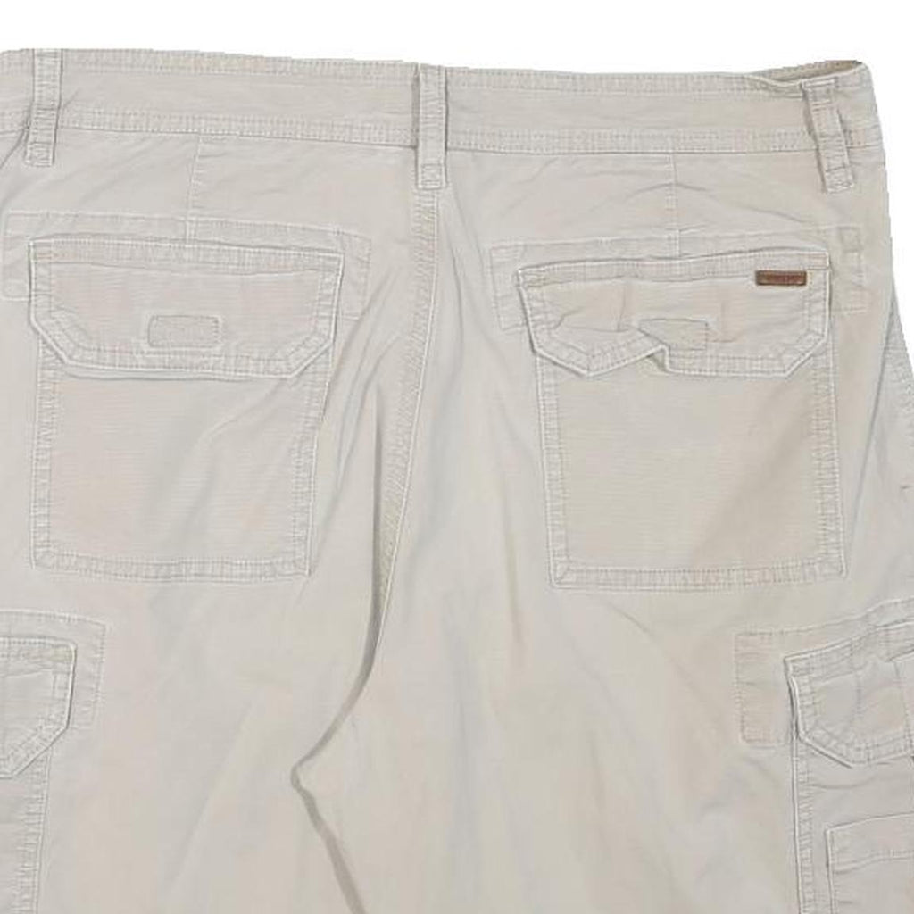 CHAPS Mens Shorts Beige Cargo L W34 Cotton Blend Comfortable Casual