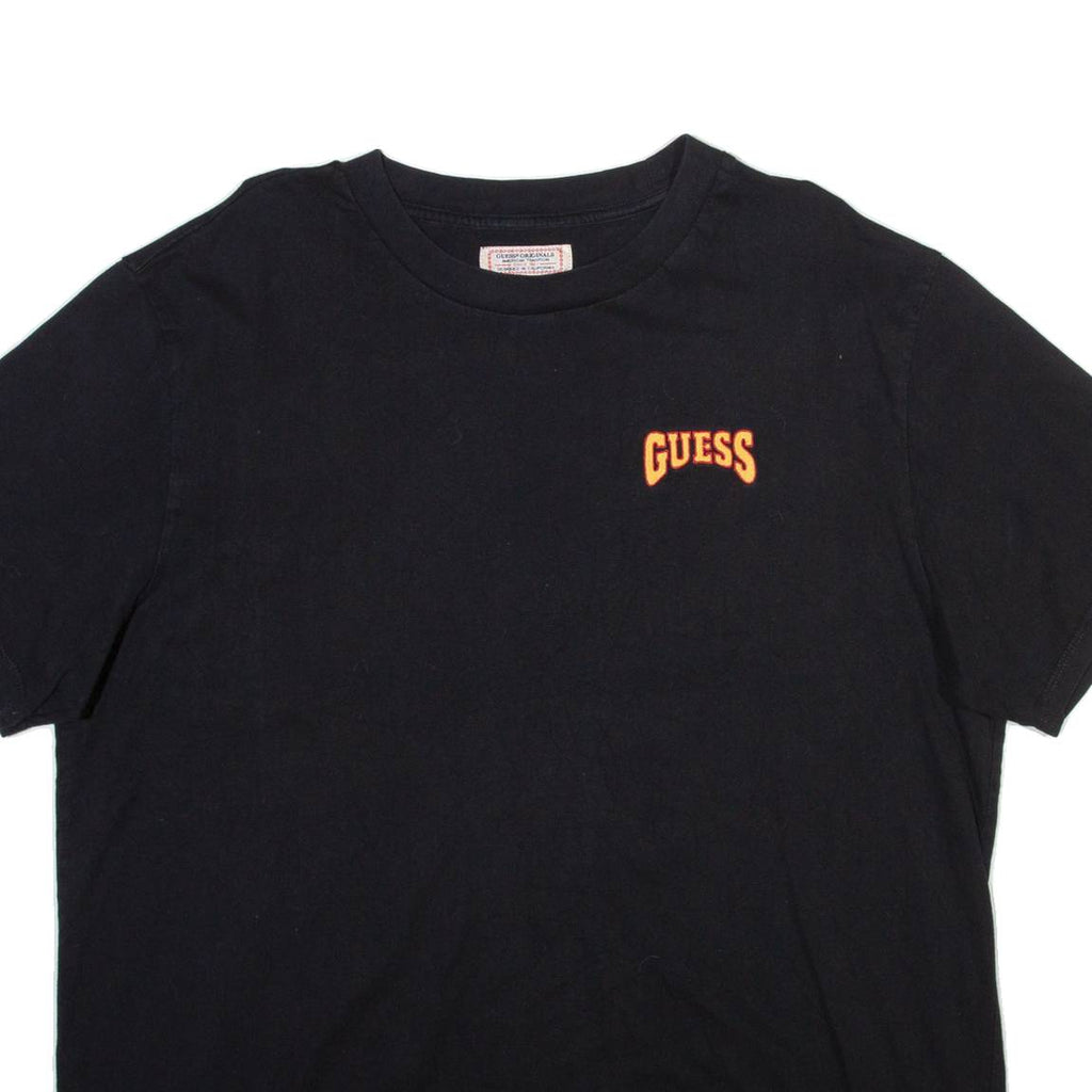 GUESS Mens T-Shirt Black XL