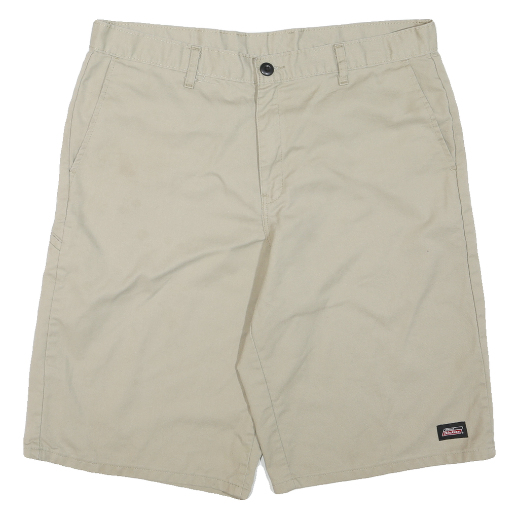 DICKIES Mens Shorts Beige Casual Regular XL W38 Cotton Blend Workwear