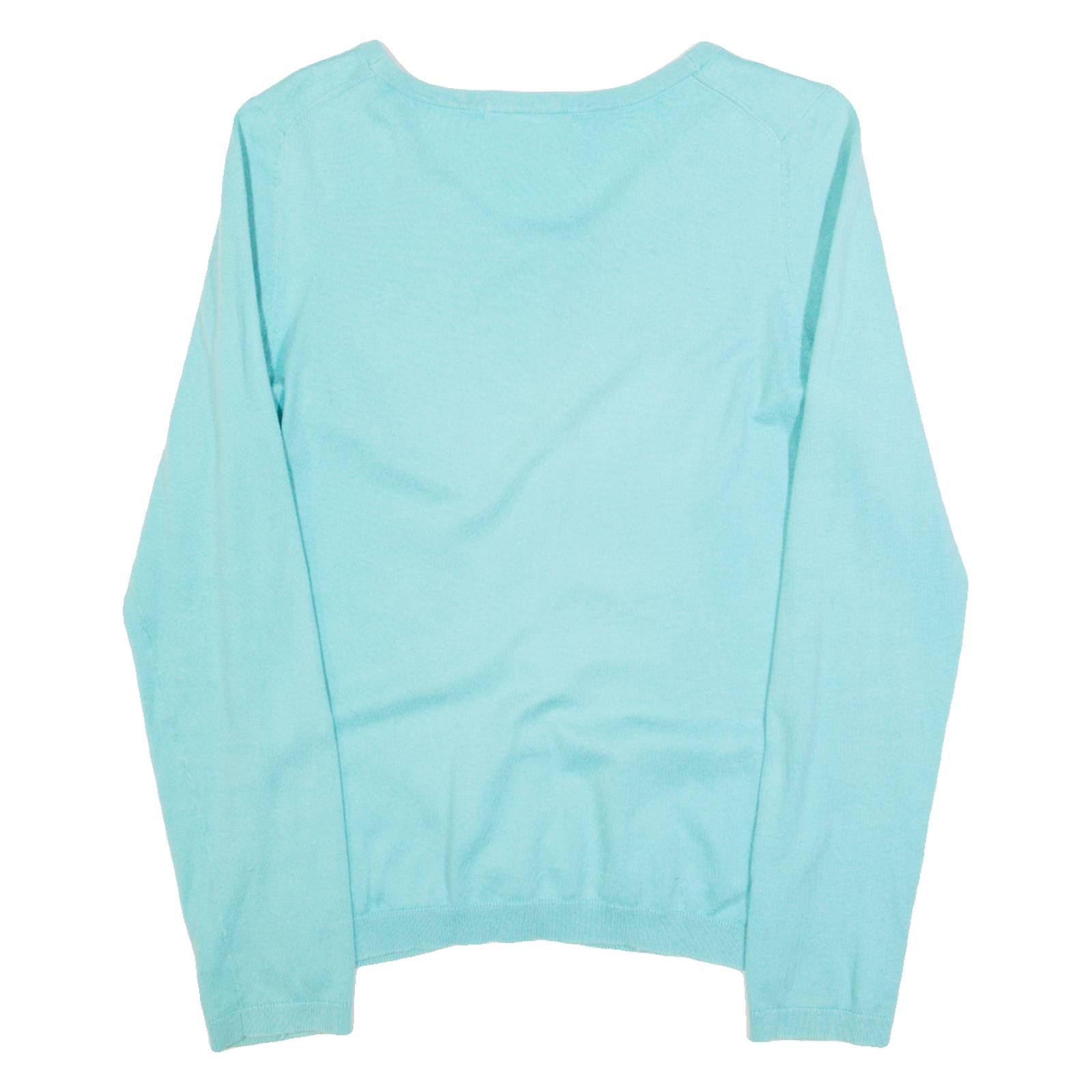 WHITE STUFF Womens Cardigan Blue Tight Knit UK 8