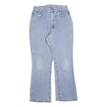 LEE Womens Jeans Blue Regular Straight Denim Light W30 L30 Classic Fit Zip