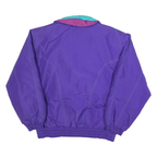 CABIN CREEK Womens Purple & Pink Zip Jacket M Polyester Outdoor Casual