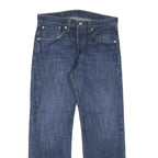LEVI'S 501 Mens Jeans Blue Regular Straight Denim Medium W30 L27 Classic Button