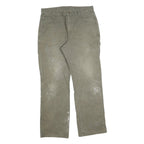 DICKIES Mens Regular Fit Straight Leg Denim Medium W34 L32 Workwear Utility