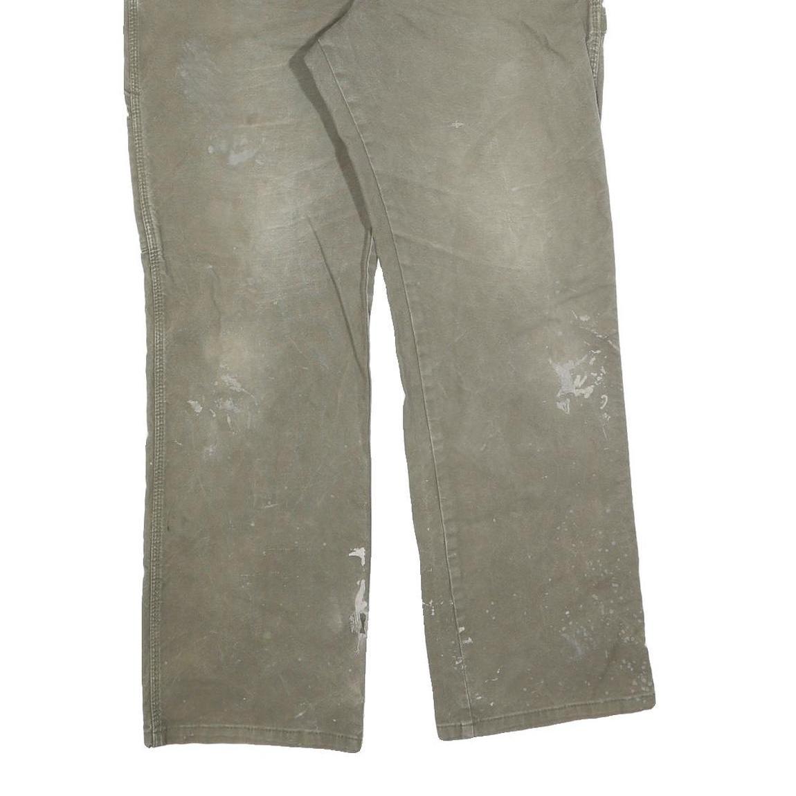 DICKIES Mens Regular Fit Straight Leg Denim Medium W34 L32 Workwear Utility