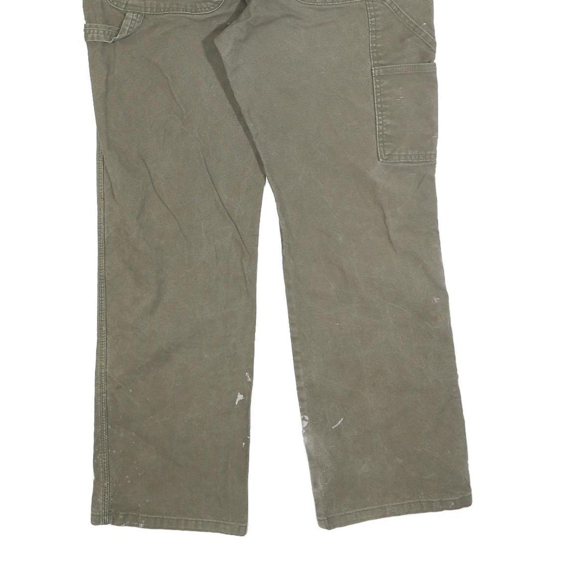 DICKIES Mens Regular Fit Straight Leg Denim Medium W34 L32 Workwear Utility