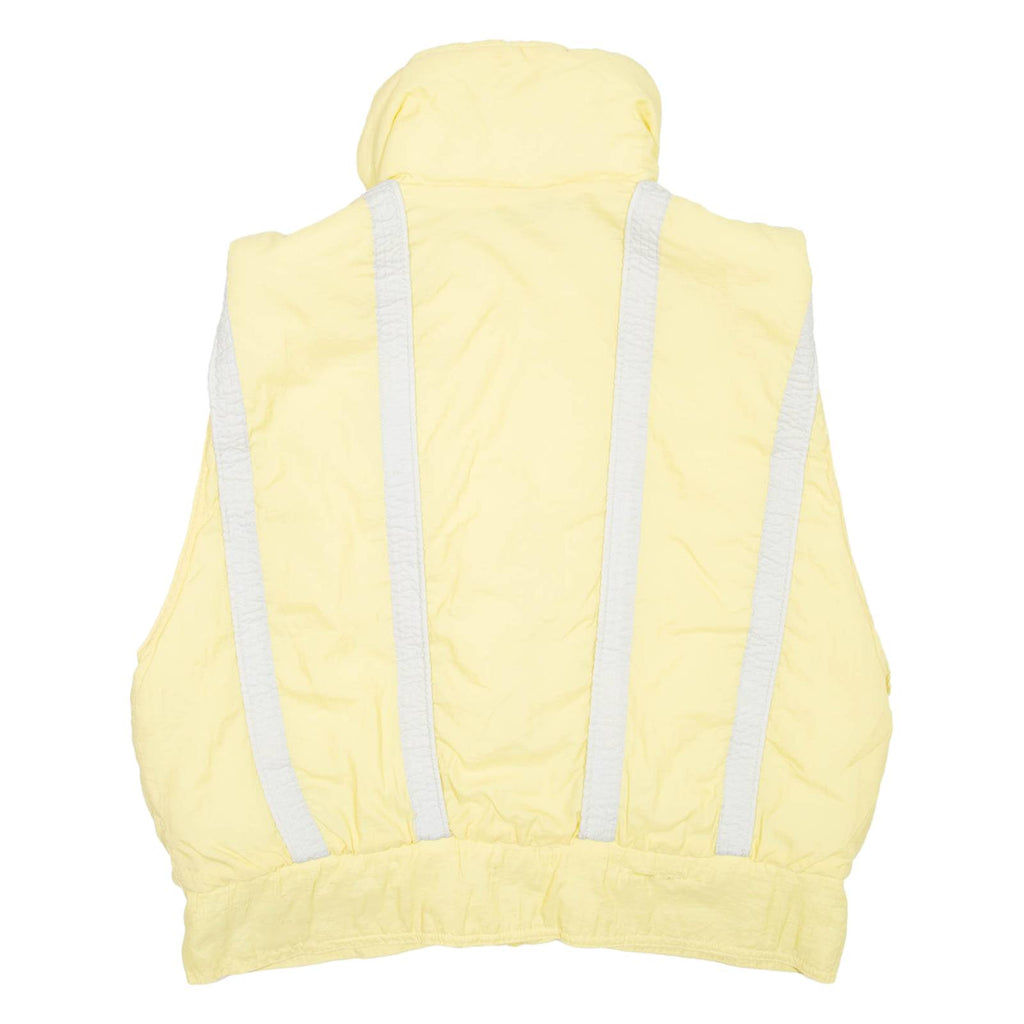 Womens Puffer Gilet Yellow L