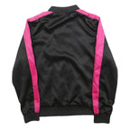 PUMA Womens Black & Pink Zip Track Jacket UK 8 Polyester Sportswear Lightweight