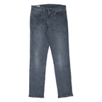 LEVI'S 511 BIG E Jeans Mens Blue Slim Straight Stone Wash W32 L32