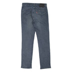LEVI'S 511 BIG E Jeans Mens Blue Slim Straight Stone Wash W32 L32
