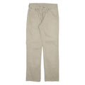 LEVI'S 514 Mens Trousers Beige Slim Straight W30 L32