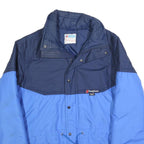 BERGHAUS Mens Blue & Navy Outdoor Jacket S Polyester Blend Zip Casual