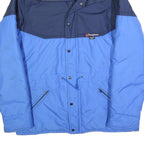 BERGHAUS Mens Blue & Navy Outdoor Jacket S Polyester Blend Zip Casual