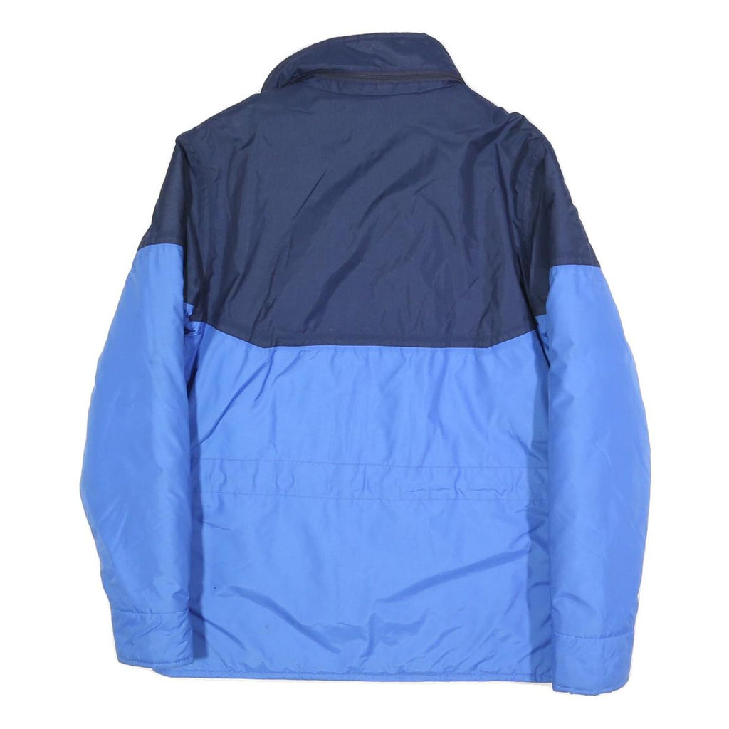 BERGHAUS Mens Blue & Navy Outdoor Jacket S Polyester Blend Zip Casual