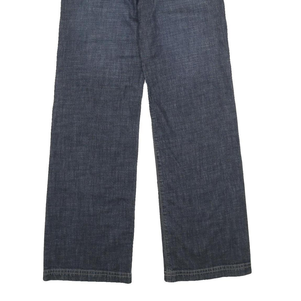 LEE Womens Jeans Blue Relaxed Straight Denim Medium W30 L34 Classic Casual