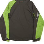 MAMMUT Womens Green & Brown Outdoor Jacket S Polyester Blend Hooded Zip DRYtech