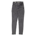 LEVI'S 721 High Rise Womens Jeans Grey Regular Skinny W24 L27