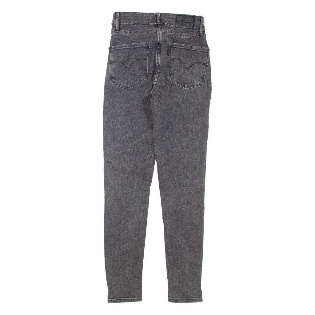 LEVI'S 721 High Rise Womens Jeans Grey Regular Skinny W24 L27