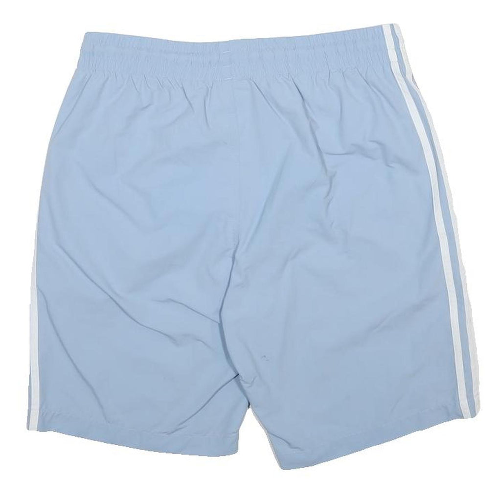 ADIDAS Mens Shorts Blue M W30 Sports Casual Nylon Lightweight