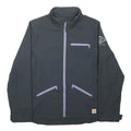 CARHARTT Womens Black Nylon Zip Jacket M Plain Lightweight Workwear Outdoor