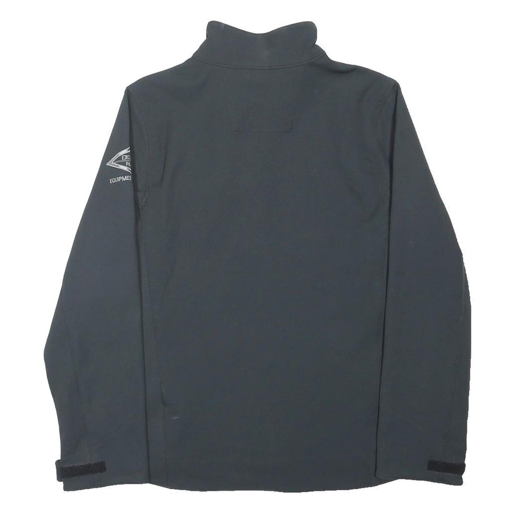 CARHARTT Womens Black Nylon Zip Jacket M Plain Lightweight Workwear Outdoor