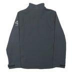 CARHARTT Womens Black Nylon Zip Jacket M Plain Lightweight Workwear Outdoor